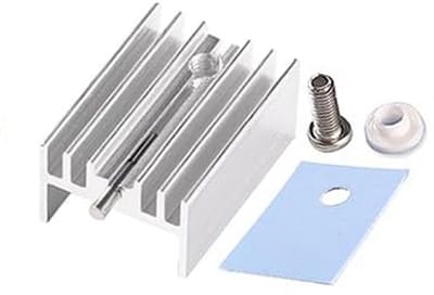 TO-220 Aluminium Koellichaam met Isolatie en Montageset 20 x 15 x 10 mm Heatsink
