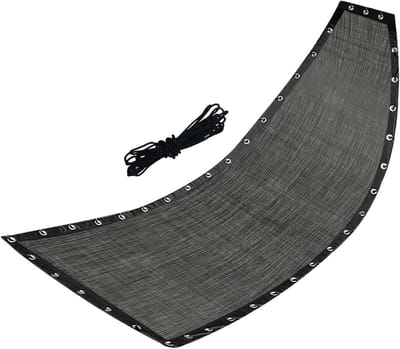Schommel Vervanging - Hangmat Stof - Buiten Ontspannen - Weerbestendig Gaas - 64 x 197 cm - Grijs