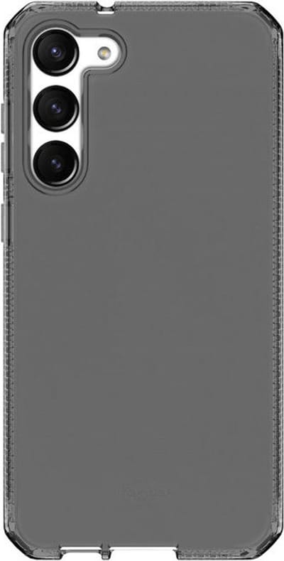 ITSKINS Spectrum R Clear Samsung Galaxy S23 Plus Hoesje Zwart