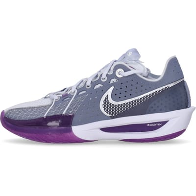 Basketbalschoen heren G.t. Snijd 3 askleurige leisteen/metallic zilver