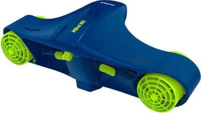 Nilox Aquascooter Makai Nui Blauw - 3 instelbare standen - Maximumsnelheid van 5,4 km/u – Tot 30 meter diep - Action Cam bevestiging