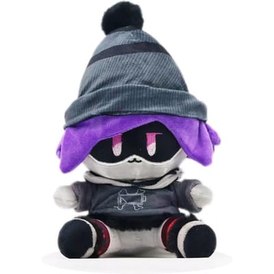 Schattige Moord Drones Meisje Pluche Speelgoed Kawaii Cartoon Anime N Hond UZI Pluche Pop Zachte Moordenaars Kleine Robot Speeltjes Voor Kinderen Kerst