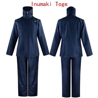 Itadori Yuji Cosplay Kostuum Inumaki Toge/Fushiguro Megumi Cosplay Inclusief Uniform Broek voor Anime Comic Con L