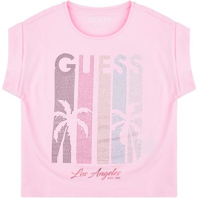 Guess  T-shirt Korte Mouw MIDI BOXY SS T-SHIRT
