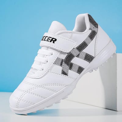 Voetbalschoenen Origineel voor Meisjes Voetbalschoenen Kinderen Kinderschoeisel Jeugd Baseball Nopjes Futsal Turf Klittenband Roze Vrouwen 38