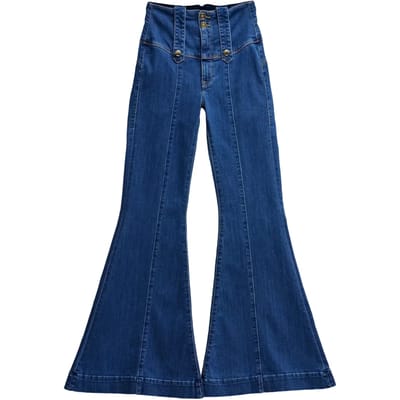 Vrouwelijke Flared Jeans Salsa Jeans Diva Push