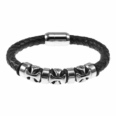 21cm x 7mm Cubaanse Armband Dames - Heren - Gerhodineerd - Schakelarmband XUPING