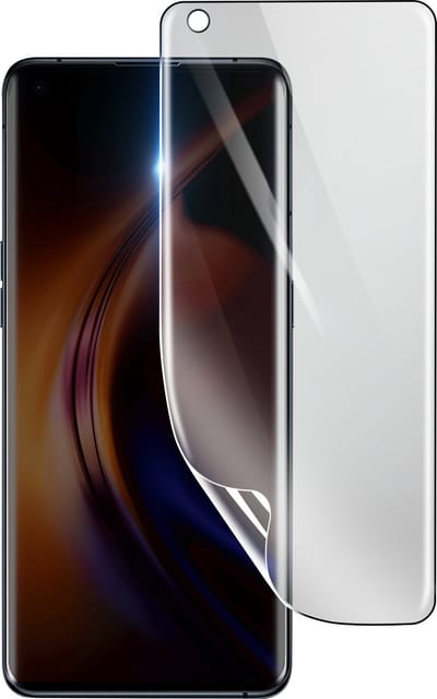 3mk, Geschikt voor Oppo Find X3 Pro, Schokbestendige Hydrogel Screenprotector, Transparant
