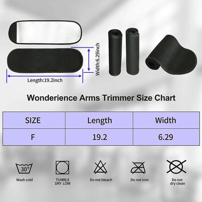 Armtrimmers voor Vrouwen Sauna Zweet Armbanden Verstelbare Armtrainer Toner Mouwen voor Sport Workout zilver