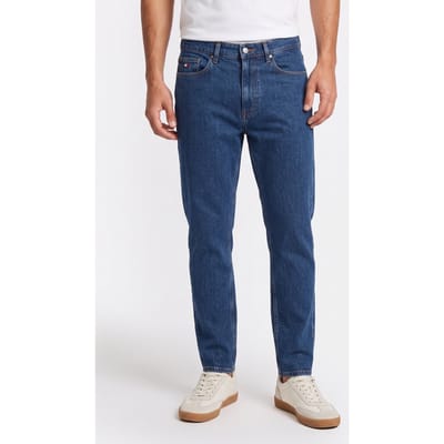 Tommy Hilfiger Sonny Regular Tapered Denim Dark Taglia: W30L32 | Jeans straight fit Outlet | Uomo | Blu