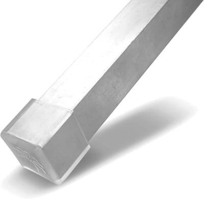 Rubberen Voetdoppen - Meubeldop Doppen - Meubels Beschermen - Vierkante Vorm - 45mm - Transparant