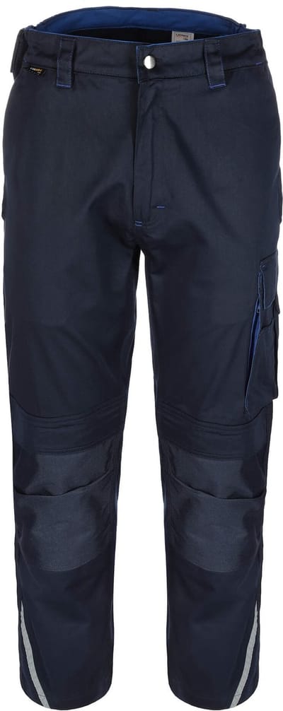 TMG FINESSE WORK NAVY Werkbroek HEREN Veiligheidsbroek Marineblauw – Normale Beenlengte (78 cm) – Met Kniezak - Cordura Versterkt - Ademend