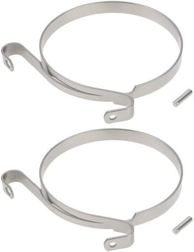 Dailygoods- Ketting Remband Set - 2 Stuks - Compatibel met Husqvarna 550/550XP/550XPG/560XP/545XP/555 - Hoogwaardige Metaal - Eenvoudig te Installeren - Kettingzaagonderdelen