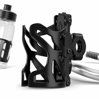 VHV - Bidonhouder - Fleshouder fiets - Bekerhouder motor - Universele drankhouder - Voor scooter fiets en motor