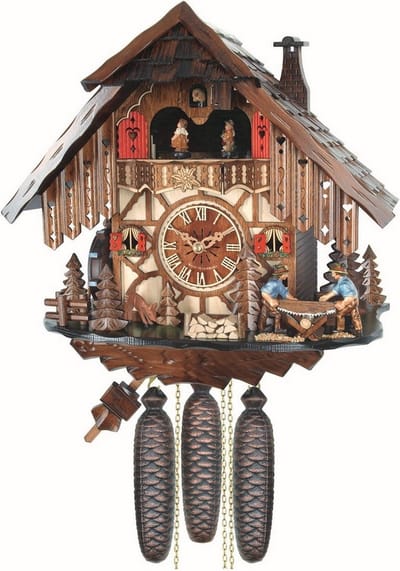 Engstler - 4877/8 MT - Koekoeksklok - 8-daags kettinguurwerk
