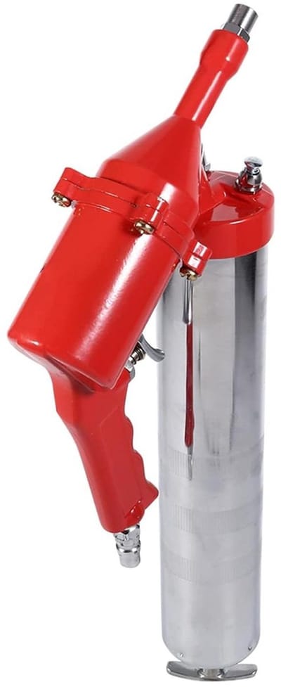 Pneumatische Vetspuit - Luchtdruk Vetspuit - Machine Onderhoud - Hoge Druk 6000 Psi - 14 Oz - Aluminium