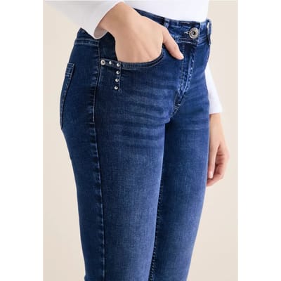Jeans met slanke pijpen