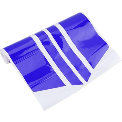 D 655 Universele Auto Taille Zijskirt Strip Vinyl Sticker DIY Decoratie Auto Accessoire (Blauw) blauw