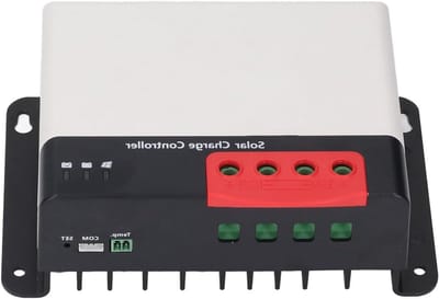Zonne Laadregelaar - MPPT Controller - Energie Beheer - Automatische Aanpassing - 12V 24V - Grijs