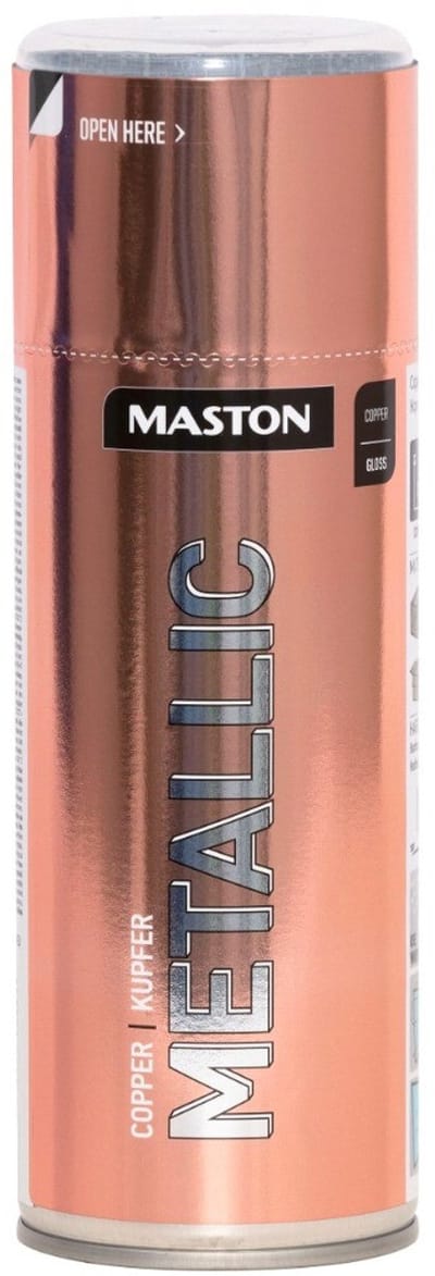 Maston Metallic - koper - spuitverf - 400 ml - spuitbus verf