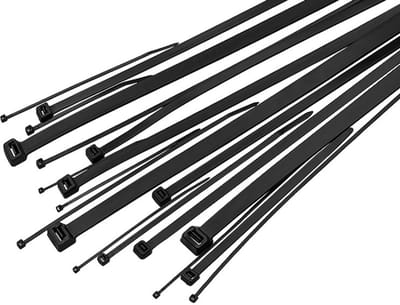 Kabelbinders Tie-Wraps - 500 x 3.6mm - Zwart