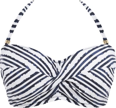 Fantasie Sunshine Coast UW Twist Bandeau Bikini Top Dames Bikinitopje - Maat 70I (EU)