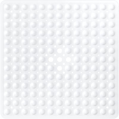 BOTC Antislip Douchemat - Badmat - 53x53CM - Antislipmat Douche - Douchemat Antislip voor Douche - Wit