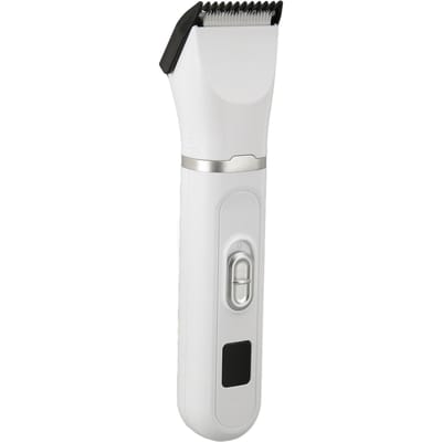4 In 1 Elektrische Hondentondeuse Kit USB Multifunctioneel Laag Geluidsniveau R Vorm Verzorging Huisdier Haar Trimmer white
