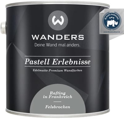 Wanders Muurverf - Edelmatte Krijtverf voor Hout en Meubels - Grijs Rotsblok - 2,5L