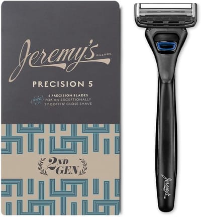 Scheermes Set - Precisie Scheermes - Glad Scheren - Geïntegreerde Trimmer - 17 x 97 cm