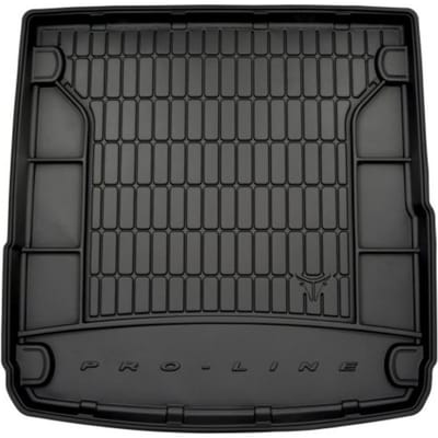 LuxGear Geschikt voor AUDI A4 B9 Avant (Kombi) 2015-2023 - Kofferbakmat - TPE Rubber - 5 cm Hoge Rand - Organizer - Niet voor Allroad