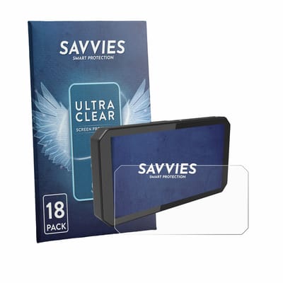 Savvies - Screenprotector voor Innovv N1 Pro 5.99" - Folie Beschermfolie transparant 18 Stuks