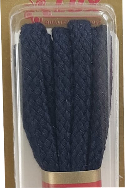 Ronilux Veter - Donker Blauw - Rond - Koord Veters - Lengte 90 cm - Dikte 4 mm - Schoenveter