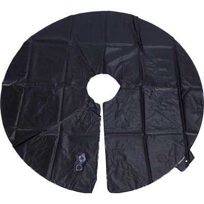 Boomwaterring 10 Gallon Herbruikbare PVC Druppelirrigatie Waterzak voor Planten Tuinieren Noir zwart