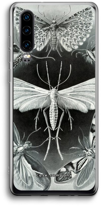 Case Company® - Hoesje geschikt voor Huawei P30 hoesje - Haeckel Tineida - Soft Cover Telefoonhoesje - Bescherming aan alle Kanten en Schermrand
