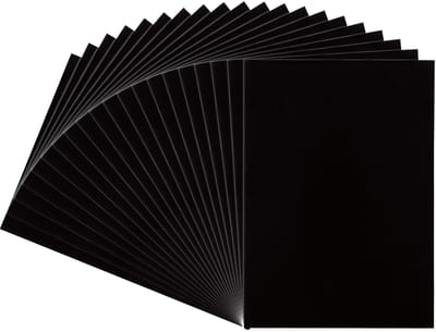 Dailygoods- Magneetfolie A5 - 20 Stuks - Magnetische Folie - Zelfklevend - Fotopapier - 21 x 14,8 cm - Voor Decoreren en Ordenen - Magnetisch Papier