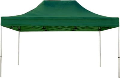 3x4,5 m Easy Up partytent Vouwpaviljoen, PROFESSIONAL alu 40mm, donkergroen