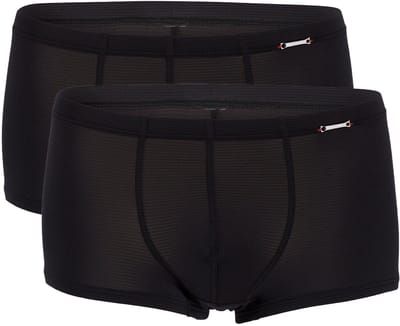 olaf benz Heren hipster short / pant 2 pack RED1201