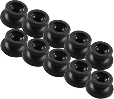 ProPlus Koordhouder - Rond - Kunststof - Zwart - 10 stuks