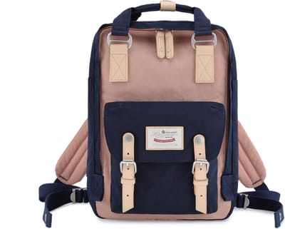 Rugzak & laptoptas - Roze blauw- rugtas - 15.6 inch laptop - laptopvak - Schooltas - laptoptassen - waterafstotend - dames - heren - jongens - meisjes
