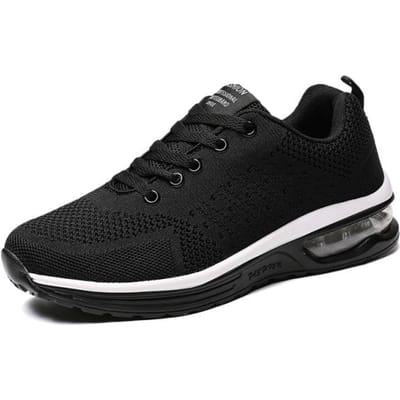 Rode Air Hardloopsneakers Voor Heren Dames Ademend Ultralicht Grote Maat 47 Sportschoenen Heren Outdoor Trailrunning Atletische Schoen 39 black