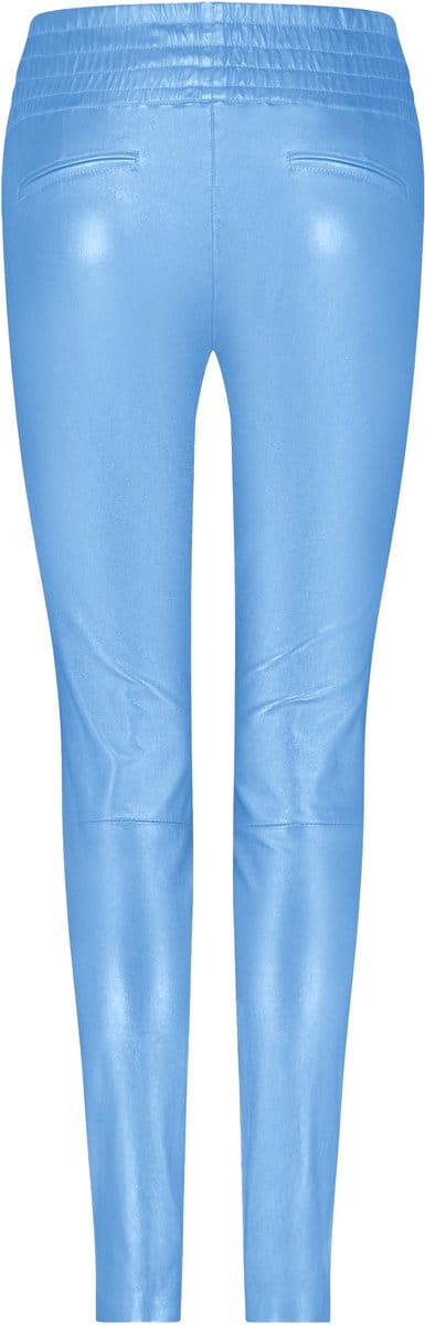 Ibana - leren broek Colette metallic - maat 36