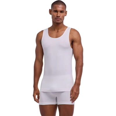FALKE Daily Seamless naadloos modal top van onderlaag heren wit - maat XXL