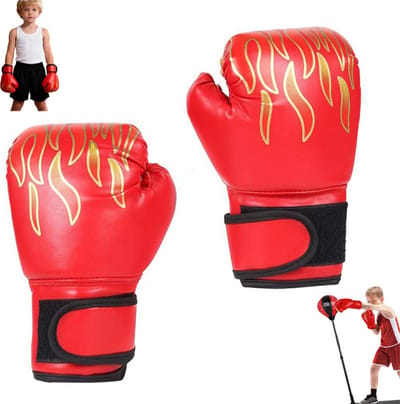 Bokshandschoenen met halve vingers voor kinderen en volwassenen - professionele vechtsporten en Sanda-training - bokshandschoenen speciaal voor het slaan op de bokszak