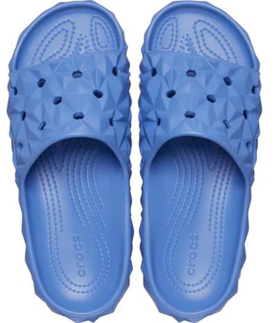 Crocs Classic Geometric Slippers V2 Elemental Blauw Maat 36/37 US M4/W6