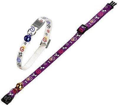 Karlie Halsband Kat Wit Met Muis 10 mmx30 cm