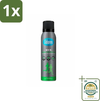 1 x Odorex Deodorant Spray For Men Fresh Protection 150 ml- Man Deodorant - Deodorant Spray - Zweet En Geur - Frisheid - Sportieve Geur