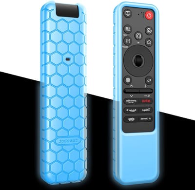 Lichtgewicht en Schokbestendige Afstandsbediening Hoes voor LG Smart TV - Niet-Slip Silicone Bescherming voor MR25GA, C5, B5, G5, M5 Series in Hemelsblauw