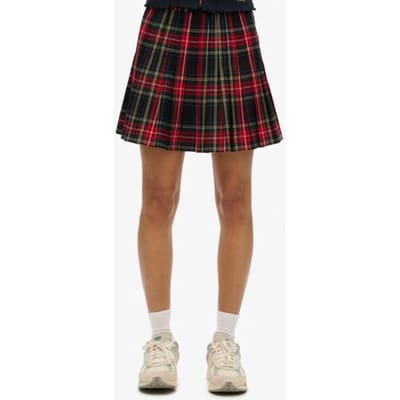 Superdry - Geruite minirok - Dames - Rokken
