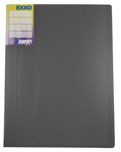 EXXO-HFP #13468 - COMPACT A4 Show Album 40 Tassen - Zwart - 5 Stuks